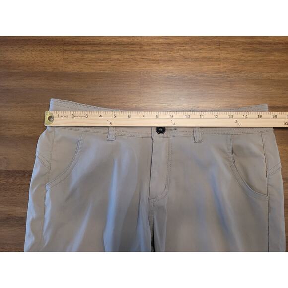 prAna Halle Convertible Pants Size 6 Low-Rise Bootcut Capris EUC - Picture 15 of 16